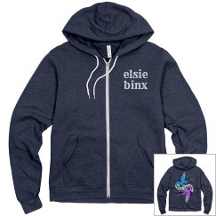 Swallow colors 2-tone zip-up