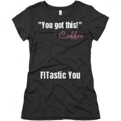 Ladies Slim Fit Super Soft Triblend Tee