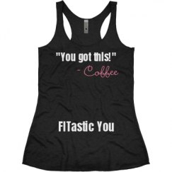 Ladies Slim Fit Super Soft Racerback Triblend Tank