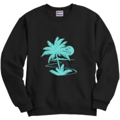 Unisex Film and Foil Crewneck Sweatshirt