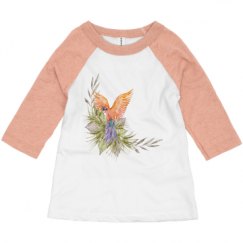 Toddler 3/4 Sleeve Raglan Tee