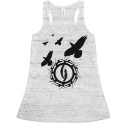 Ladies Flowy Racerback Tank