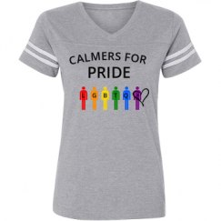 Ladies Relaxed Fit Vintage Sports Tee