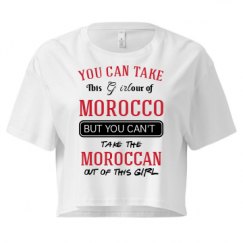 Ladies Festival Cali Crop Top Tee