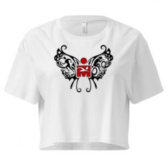 Ladies Festival Cali Crop Top Tee