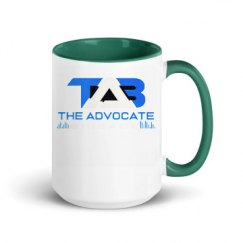 15oz Ceramic Mug with Color Inside