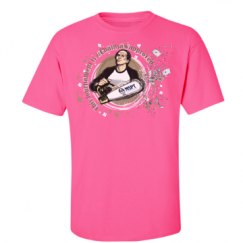 Unisex Ultra Cotton Safety Neon Crewneck Tee