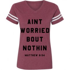 Ladies Relaxed Fit Vintage Sports Tee