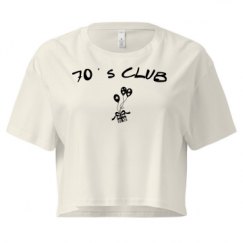 Ladies Festival Cali Crop Top Tee