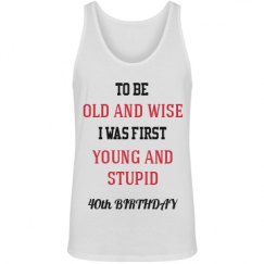 Unisex Jersey Tank Top