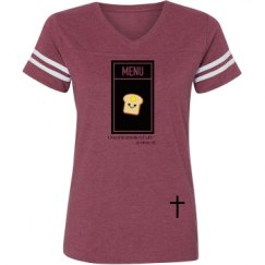 Ladies Relaxed Fit Vintage Sports Tee