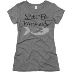 Ladies Slim Fit Super Soft Triblend Tee