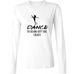 Ladies Relaxed Fit Basic Long Sleeve Tee