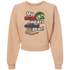 Women's Raglan Pullover Fleece