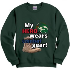 Unisex Film and Foil Crewneck Sweatshirt