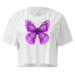 Ladies Festival Cali Crop Top Tee