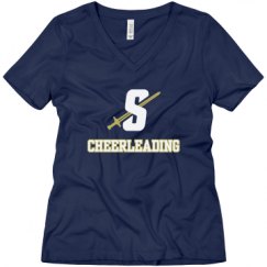 Ladies Relaxed Fit V-Neck Tee