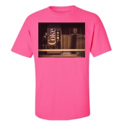 Unisex Ultra Cotton Safety Neon Crewneck Tee