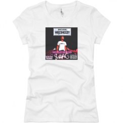Ladies Slim Fit Basic Promo Jersey Tee