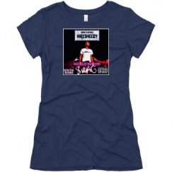 Ladies Slim Fit Super Soft Triblend Tee