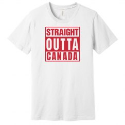 Unisex STRAIGHT OUTTA CANADA Tee