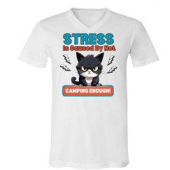 Unisex V-Neck Jersey Tee