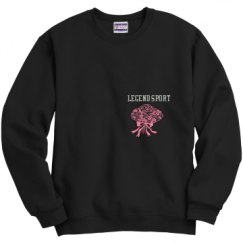 Unisex Film and Foil Crewneck Sweatshirt