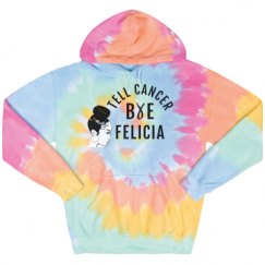 Unisex Tie-Dye Fleece Hoodie