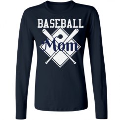 Ladies Relaxed Fit Basic Long Sleeve Tee