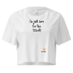 Ladies Festival Cali Crop Top Tee