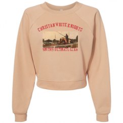 Women's Raglan Pullover Fleece