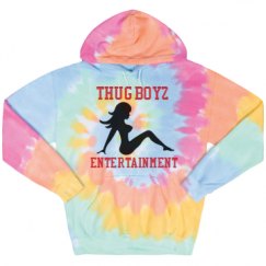 Unisex Tie-Dye Fleece Hoodie