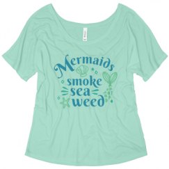 Ladies Flowy Slouchy Tee