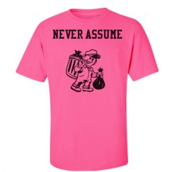 Unisex Ultra Cotton Safety Neon Crewneck Tee