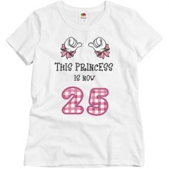 Princess is now 25