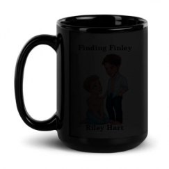 15oz Black Glossy Mug