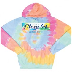 Unisex Tie-Dye Fleece Hoodie