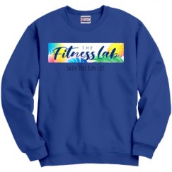 Unisex Film and Foil Crewneck Sweatshirt