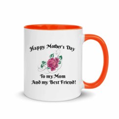 11oz Ceramic Mug with Color Inside