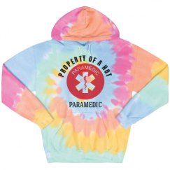 Unisex Tie-Dye Fleece Hoodie