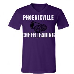 Unisex V-Neck Jersey Tee