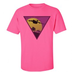 Unisex Ultra Cotton Safety Neon Crewneck Tee
