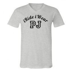 Unisex V-Neck Jersey Tee