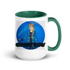 15oz Ceramic Mug with Color Inside