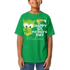 Happy St. Patrick's Day Owl