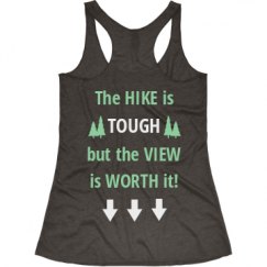 Ladies Slim Fit Super Soft Racerback Triblend Tank