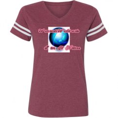 Ladies Relaxed Fit Vintage Sports Tee