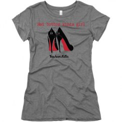 Ladies Slim Fit Super Soft Triblend Tee