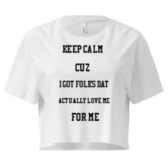 Ladies Festival Cali Crop Top Tee