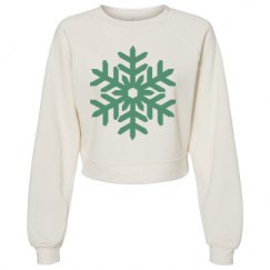 Women's Raglan Pullover Fleece